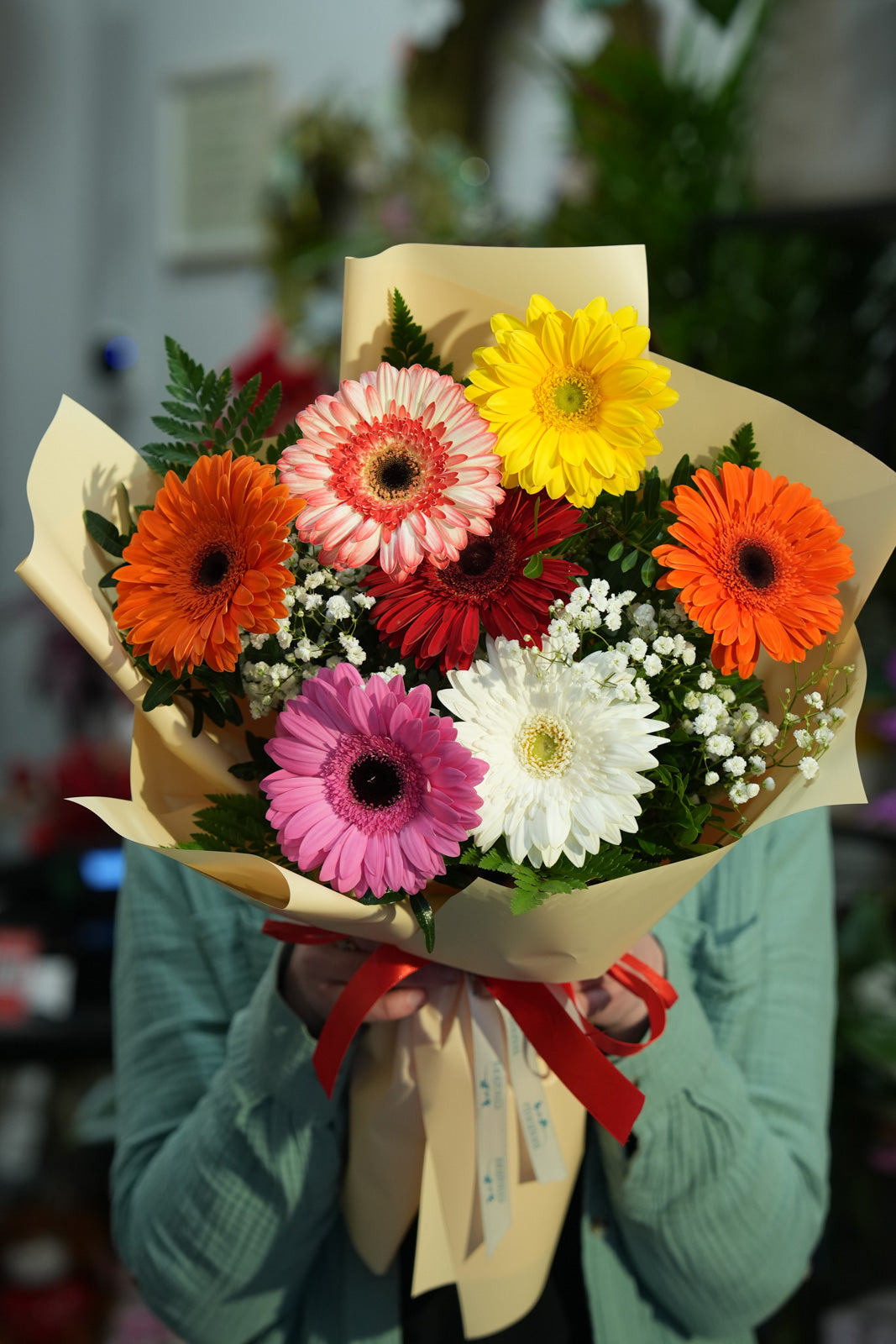 Bouquet di Gerbere Colorate | Consegna a Torino