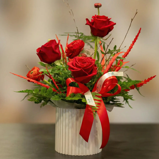 Box di Rose Rosse San Valentino - Emozioni Fiori Torino Emozioni