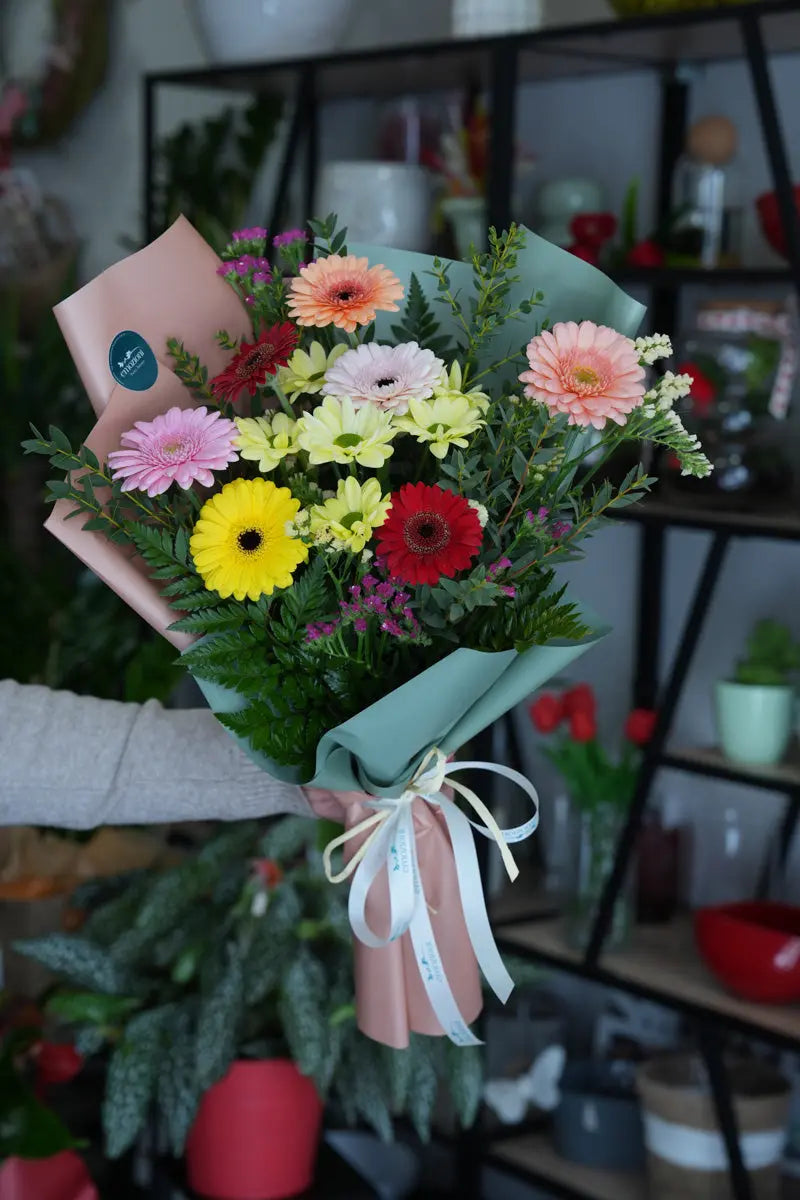 Bouquet di Gerbere Colorate | Consegna a Torino Emozioni