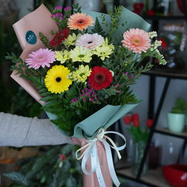 Bouquet di Gerbere Colorate | Consegna a Torino Emozioni