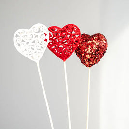 Cuore Decorativo – 3 Varianti | Accessori Bouquet e Decorazioni Emozioni
