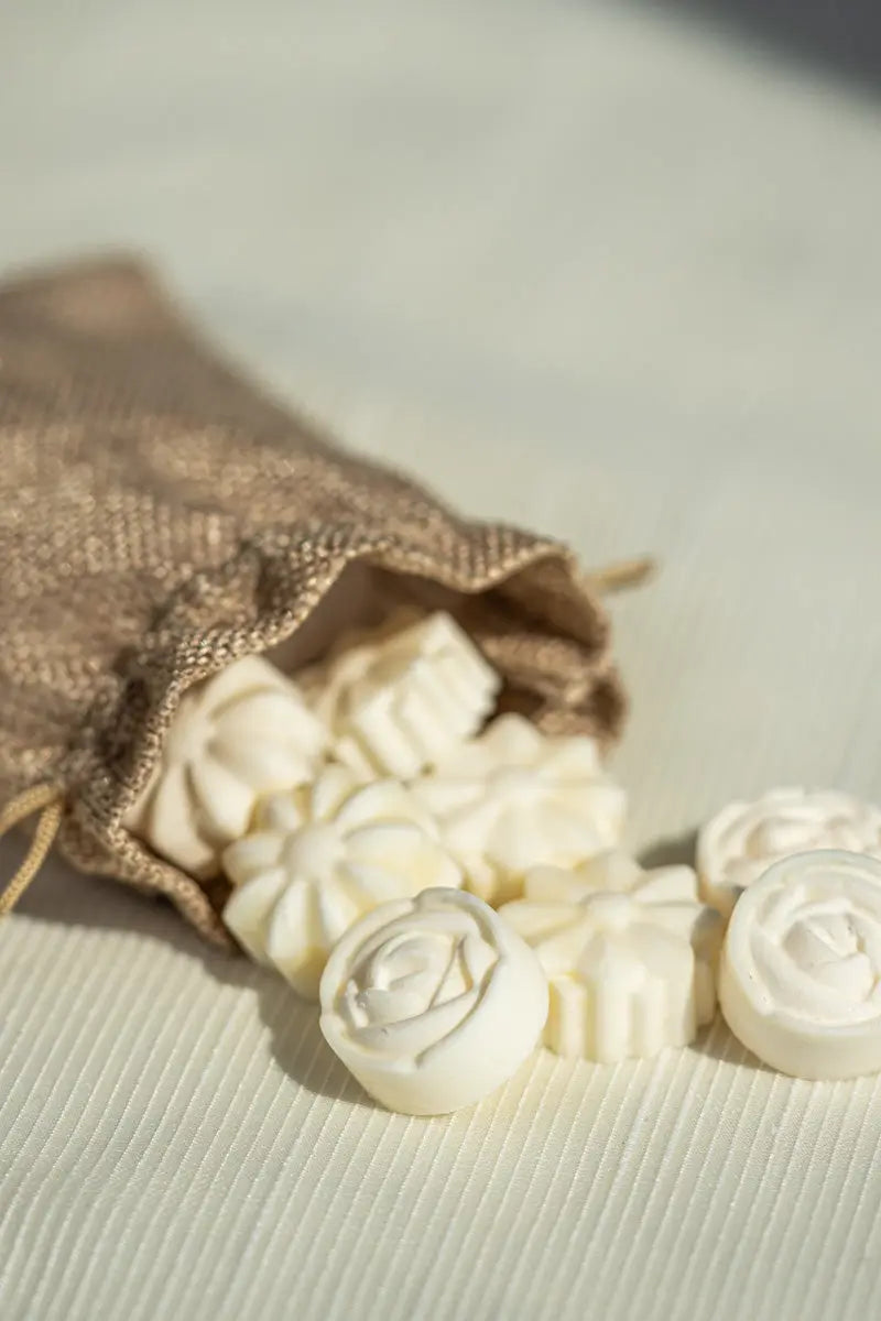 Tart Profumate in Cera di Soia – Forme Miste in Sacchetto Artigianale Emozioni