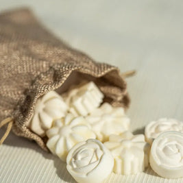 Tart Profumate in Cera di Soia – Forme Miste in Sacchetto Artigianale Emozioni