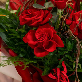Bouquet di Rose Rosse San Valentino - Varie Dimensioni Emozioni