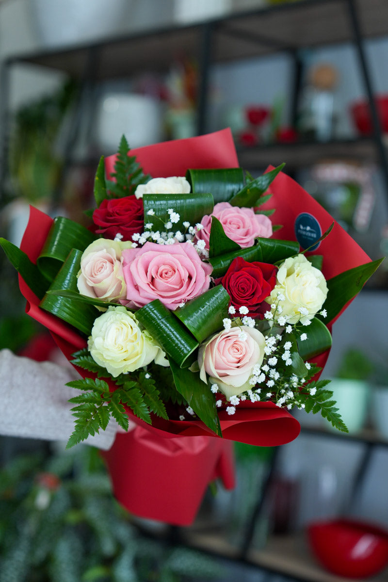 Bouquet di Rose Miste | Consegna a Torino