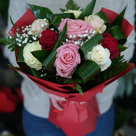 Bouquet di Rose Miste | Consegna a Torino