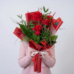 Bouquet di Rose Rosse San Valentino - Varie Dimensioni Emozioni