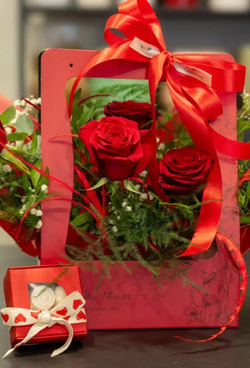 Kit San Valentino: Borsetta di Rose e Tart Profumate – Torino Emozioni